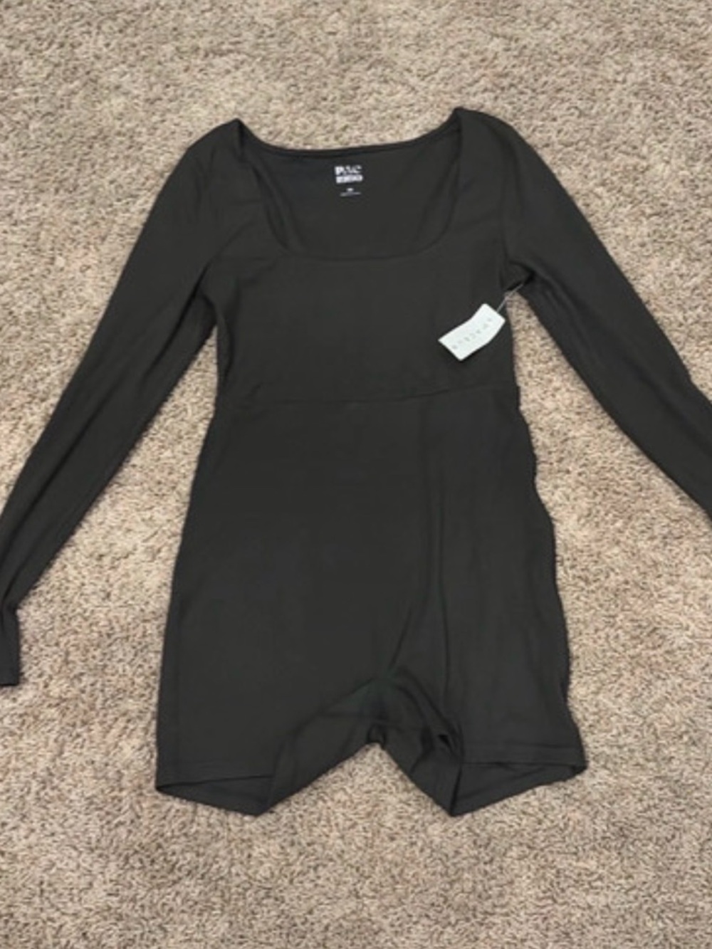 PacSun Black Long Sleeve Romper